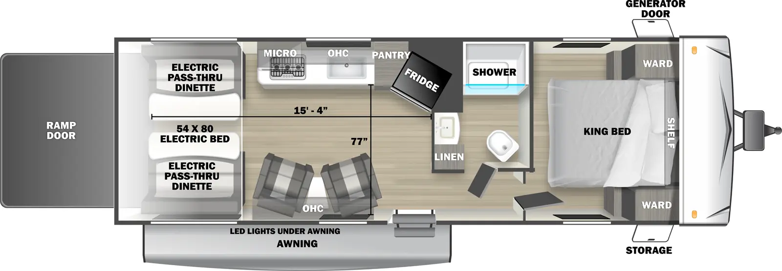 Stealth 2500SLS - DSO Floorplan